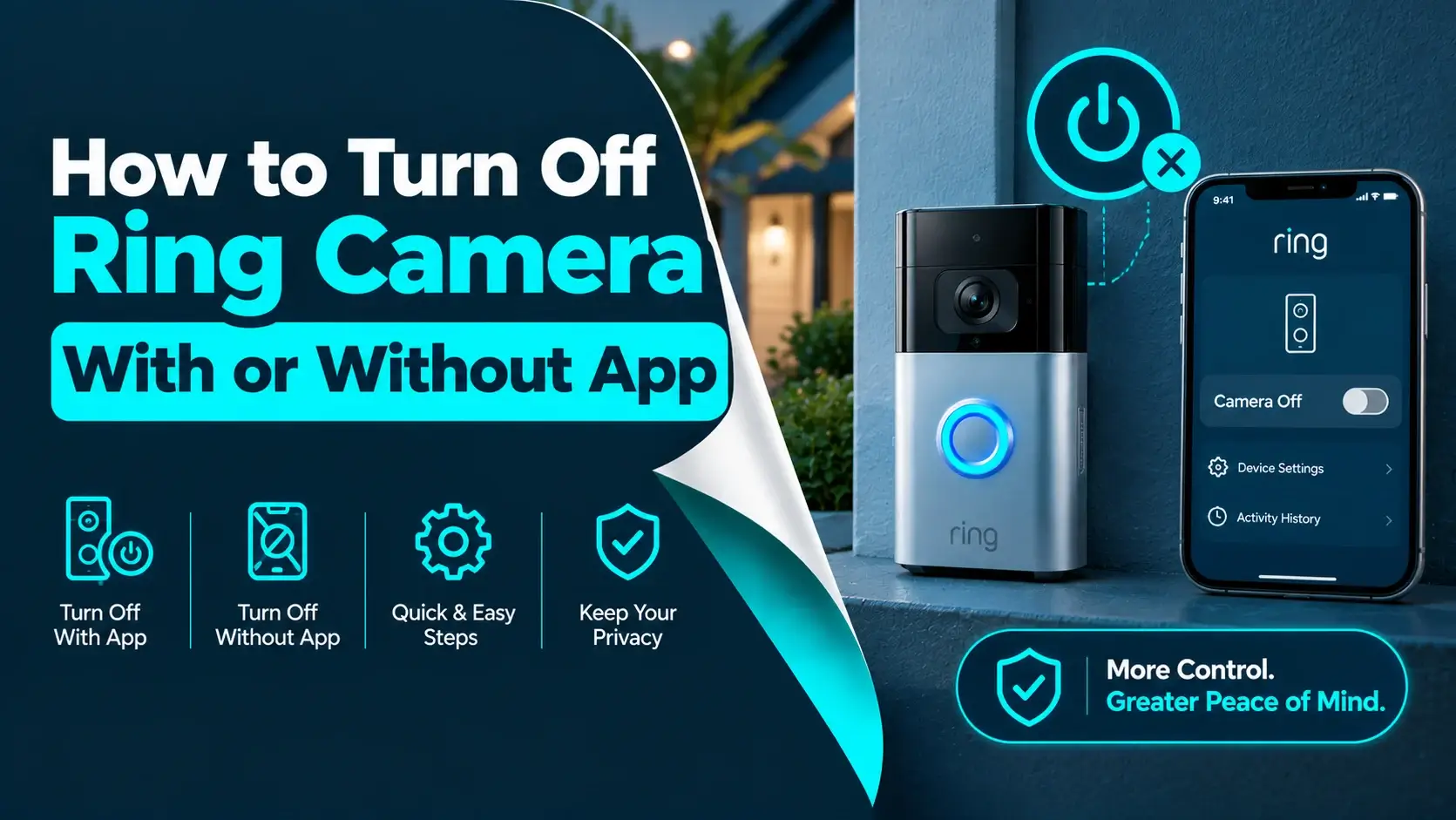 How to Turn Off Ring Camera